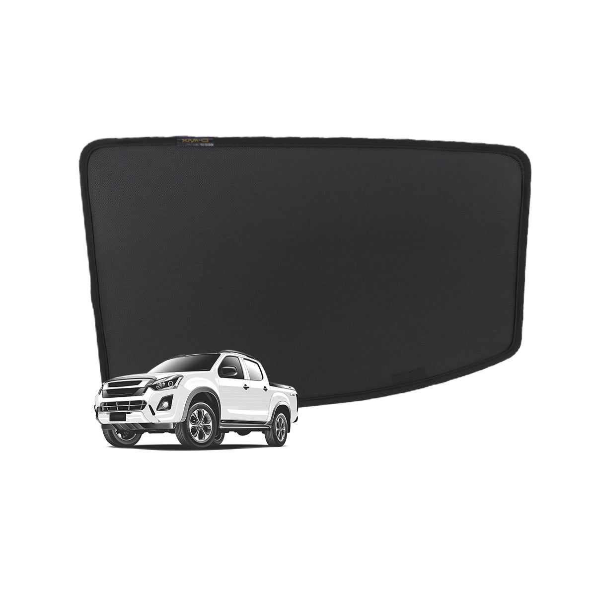 Car Window Sun Shades UVE 95% UPF 15 for Isuzu D-MAX (2) (2012-2020)