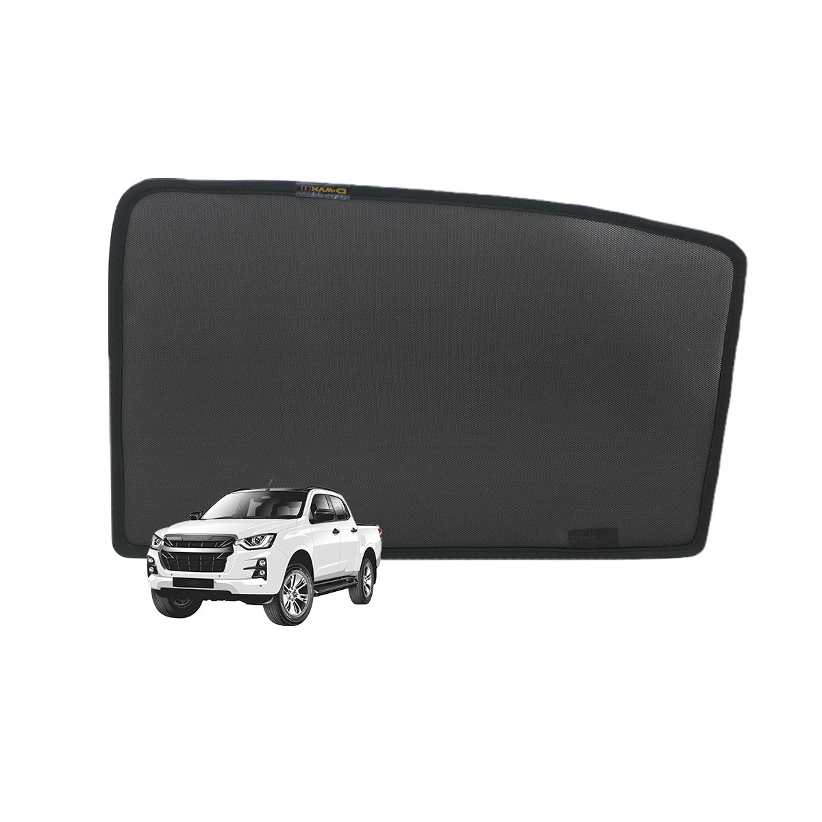 Car Window Sun Shades UVE 95% UPF 15 for Isuzu D-MAX (3) (2020-Present)