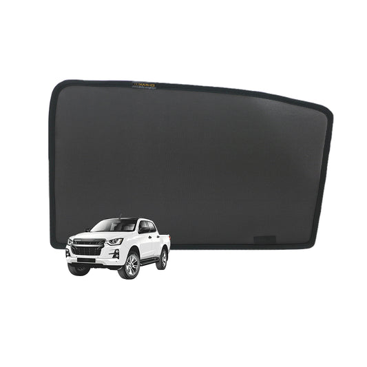 Car Window Sun Shades UVE 95% UPF 15 for Isuzu D-MAX (3) (2020-Present)