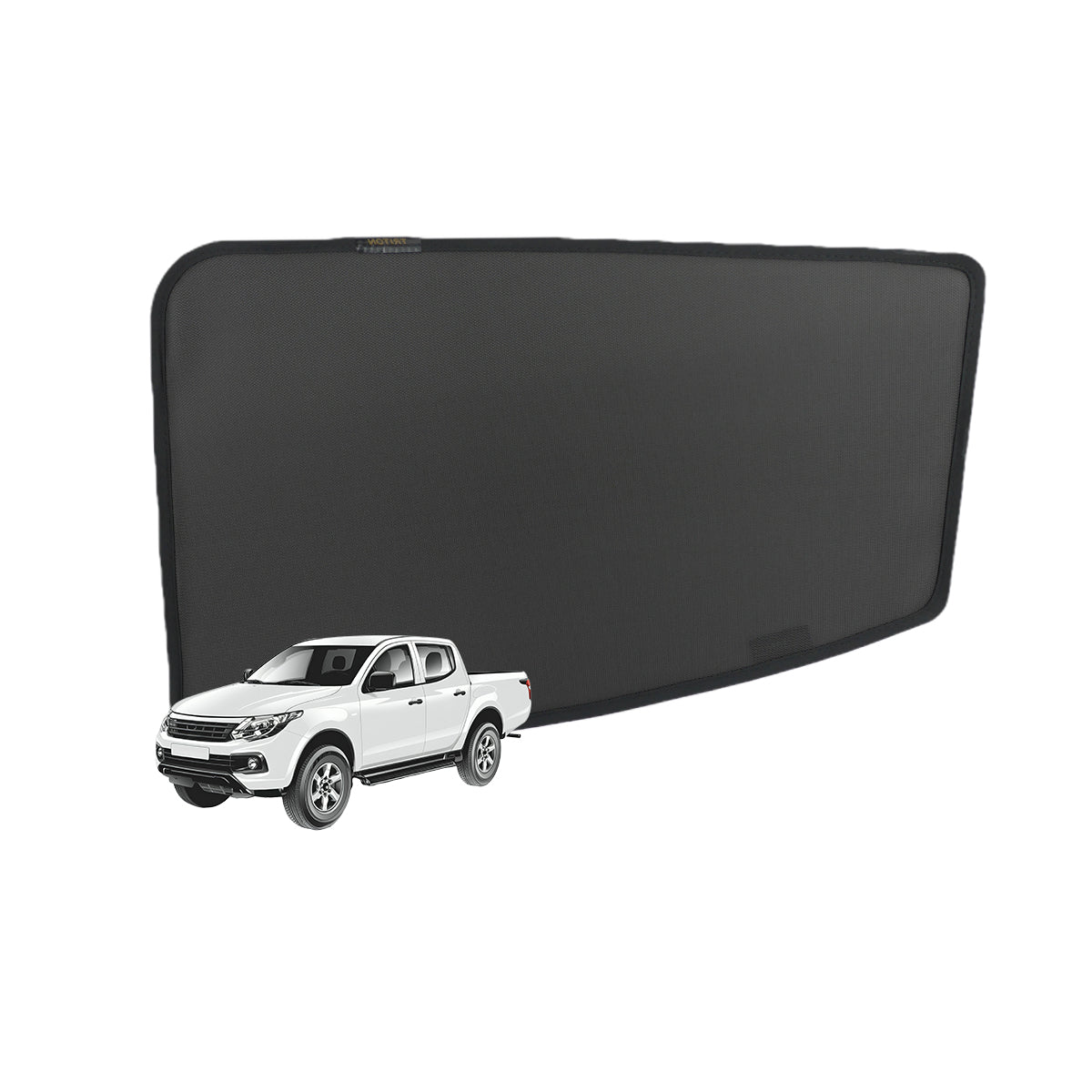 Car Window Sun Shades UVE 95% UPF 15 for Mitsubishi Triton (5) (2015-2024)
